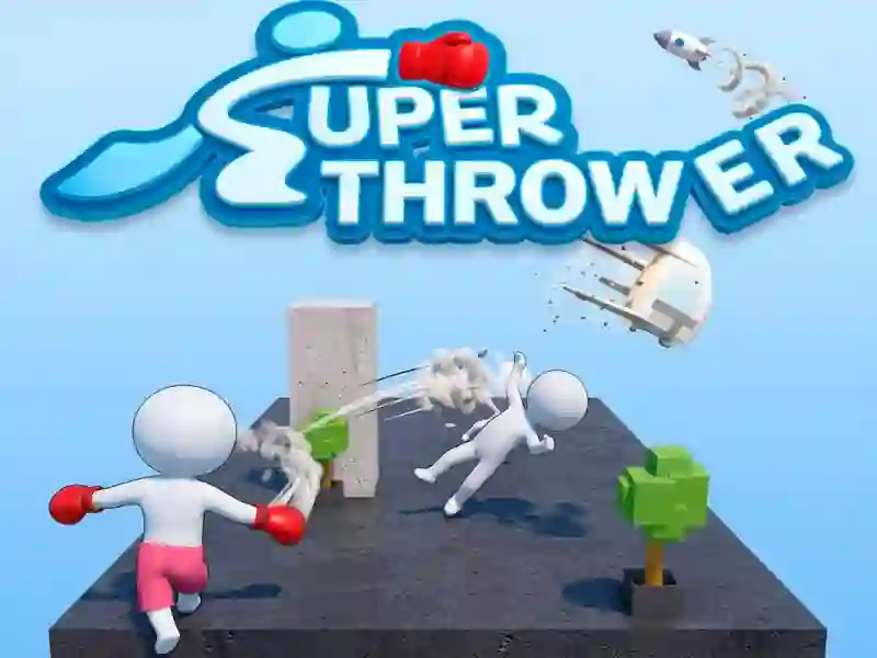 Cluiche Super Thrower ar líne