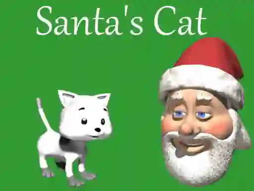 Cluiche Santa's Cat ar líne