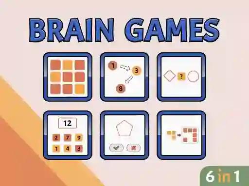 Cluiche Brain Games ar líne