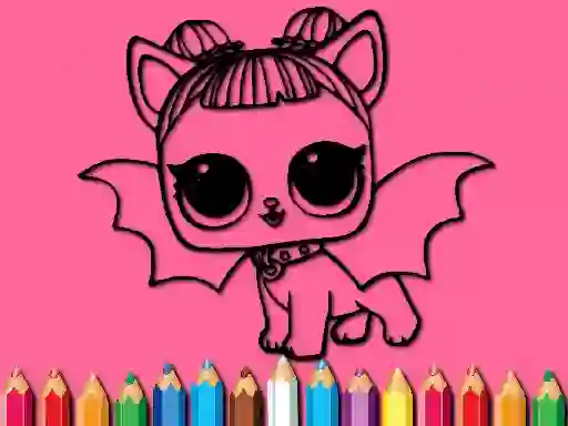 Cluiche Back To School: Lol Coloring Book ar líne