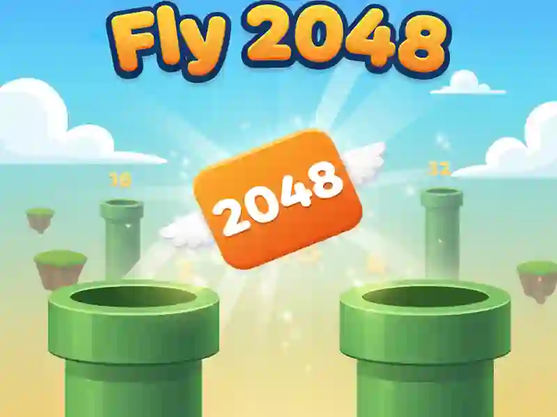 Cluiche Fly 2048 ar líne