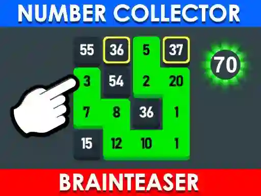 Cluiche Number Collector: Brainteaser ar líne