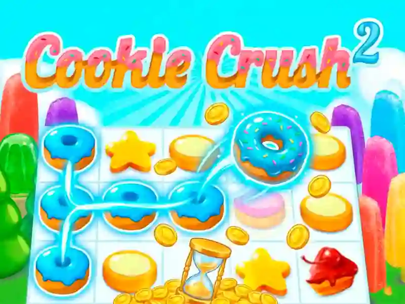 Cluiche Cookie Crush 2 ar líne