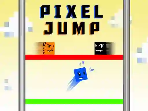 Cluiche Pixel Jump ar líne