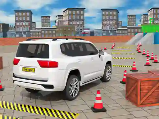 Cluiche Prado Car Parking Games Sim ar líne
