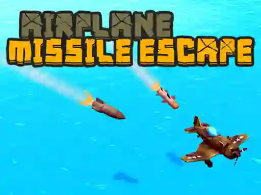 Cluiche Airplane Missile Escape ar líne