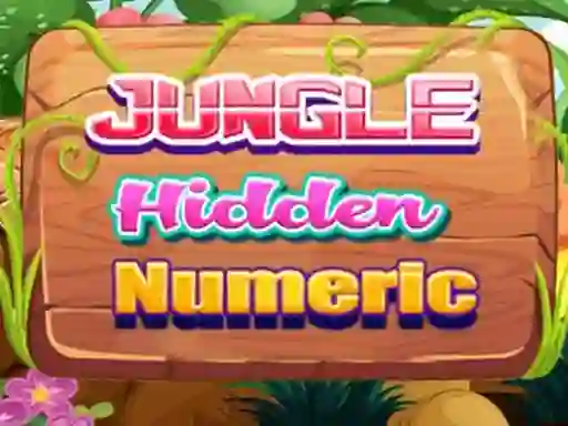 Cluiche Jungle Hidden Numeric ar líne