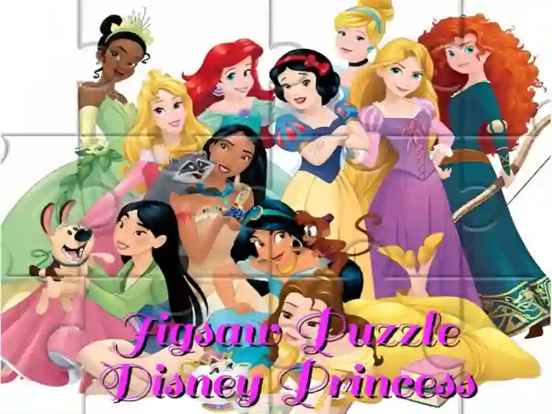 Cluiche Jigsaw Puzzle: Disney Princess ar líne
