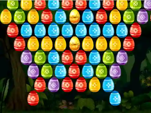 Cluiche Easter Bubble Shooter ar líne