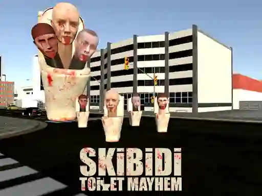 Cluiche Skibidi Toilet Mayhem ar líne