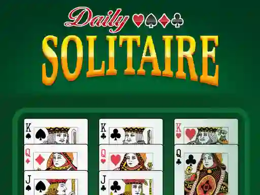 Cluiche Daily Solitaire ar líne