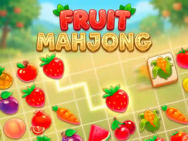 Cluiche Fruit Mahjong ar líne
