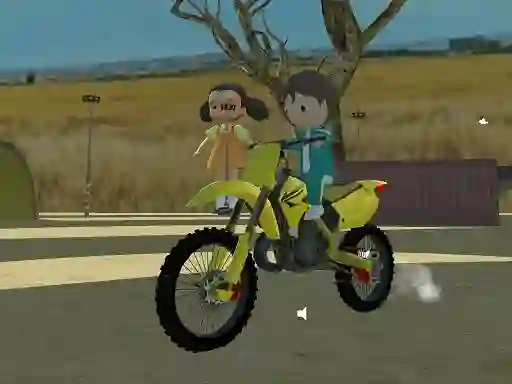 Cluiche MSK Squid Game Motorcycle Stunts ar líne