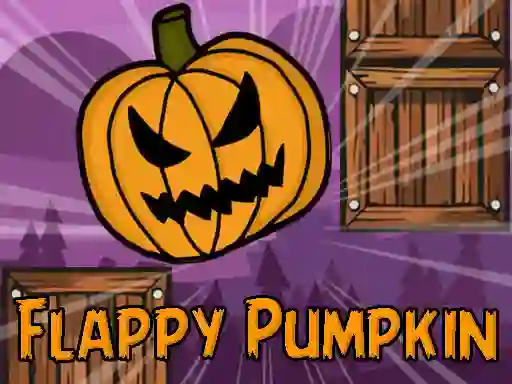 Cluiche Flappy Pumpkin ar líne
