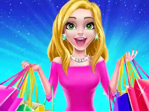 Cluiche Rich girl crazy shopping ar líne