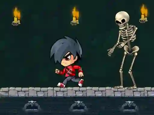 Cluiche Skeleton Dungeon ar líne