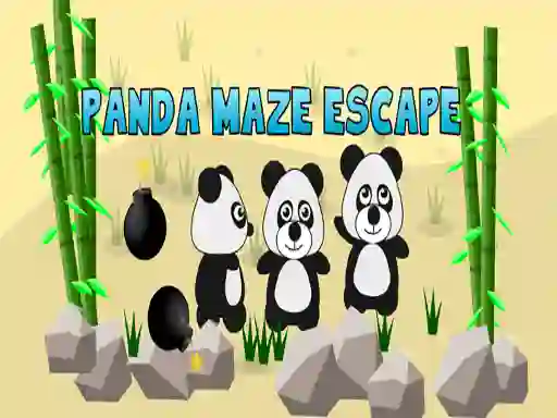 Cluiche Panda Maze Escape ar líne
