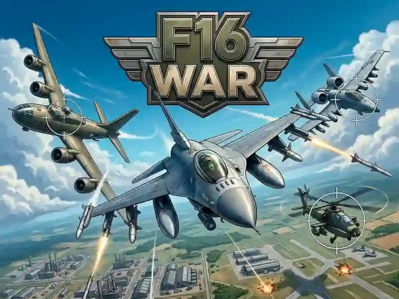 Cluiche F16 War ar líne
