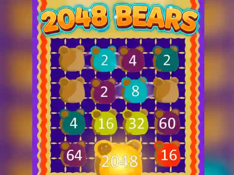 Cluiche 2048 Bears ar líne