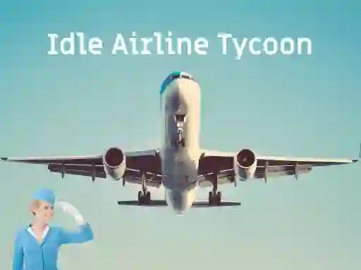 Cluiche Idle Airline Tycoon ar líne