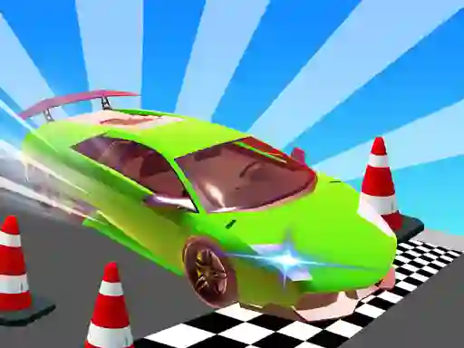 Cluiche Car Stunt Races Mega Ramps ar líne