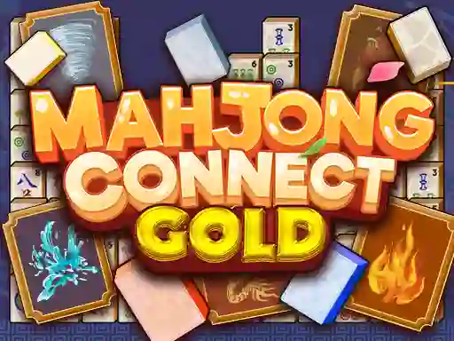 Cluiche Mahjong Connect Gold ar líne
