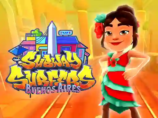 Cluiche Subway Surfers Buenos Aires ar líne