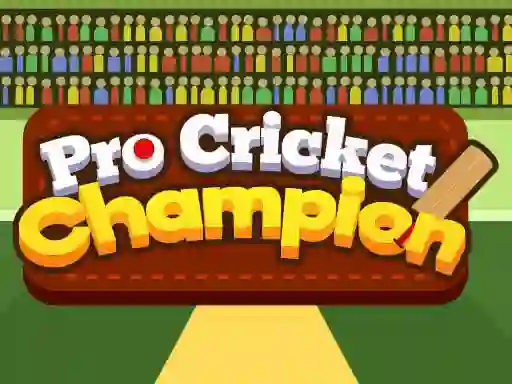Cluiche Pro Cricket Champion ar líne