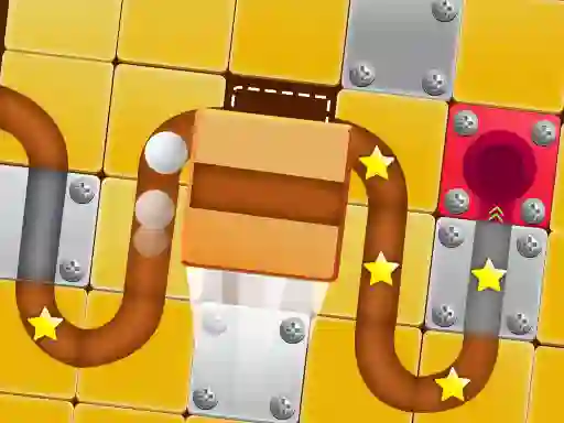 Cluiche Unblock Ball Slide Puzzle ar líne