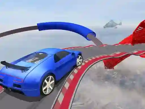 Cluiche Mega Ramp Stunt Cars ar líne