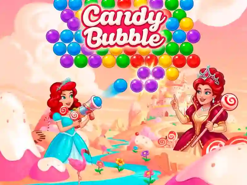 Cluiche Candy bubbles ar líne
