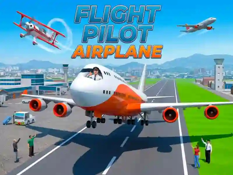 Cluiche Flight Pilot Airplane ar líne