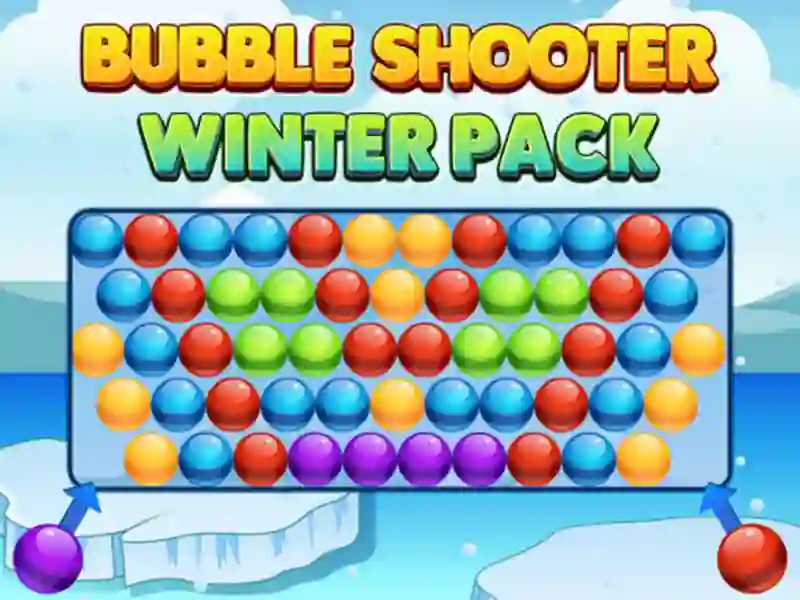 Cluiche Bubble Shooter Winter Pack ar líne