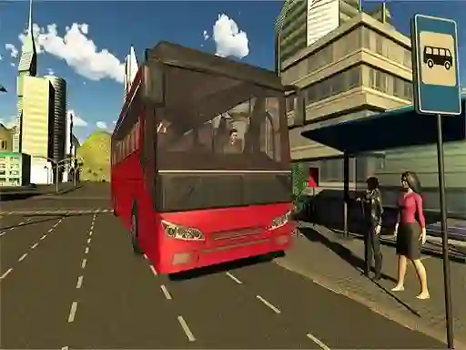 Cluiche Bus Simulator 2018 ar líne