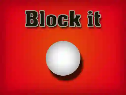 Cluiche Block It ar líne