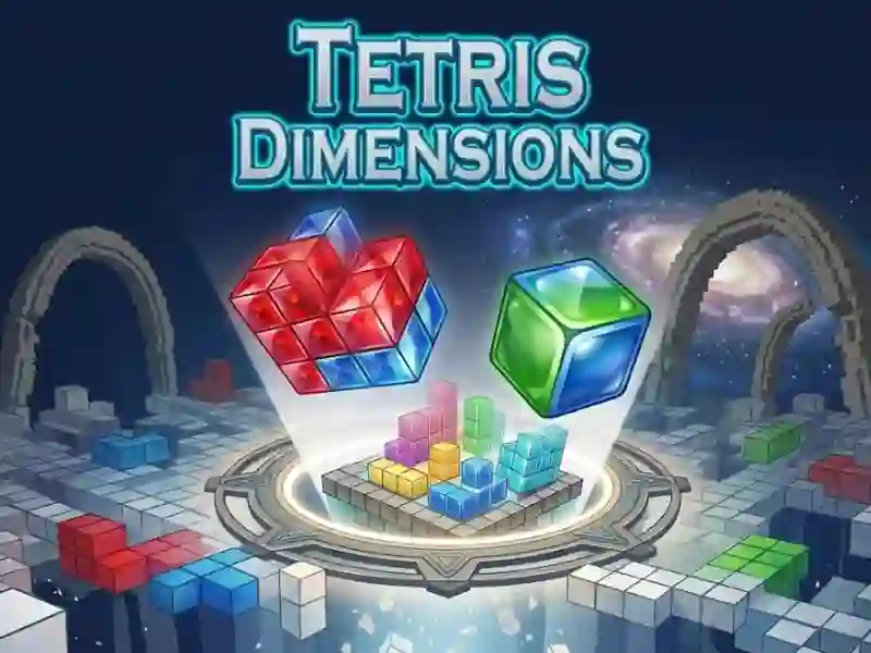 Cluiche Tetris Dimensions ar líne