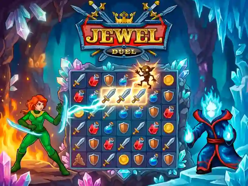 Cluiche Jewel Duel ar líne