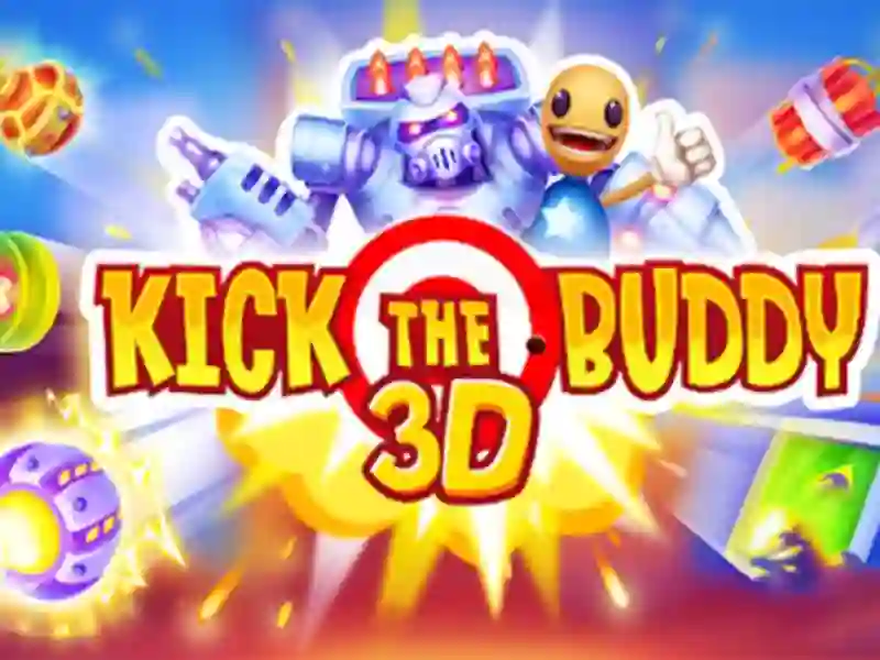 Cluiche Kick The Buddy 3D ar líne