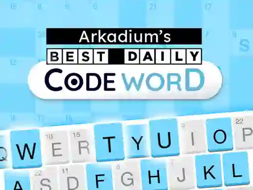 Cluiche Arkadium's Codeword ar líne