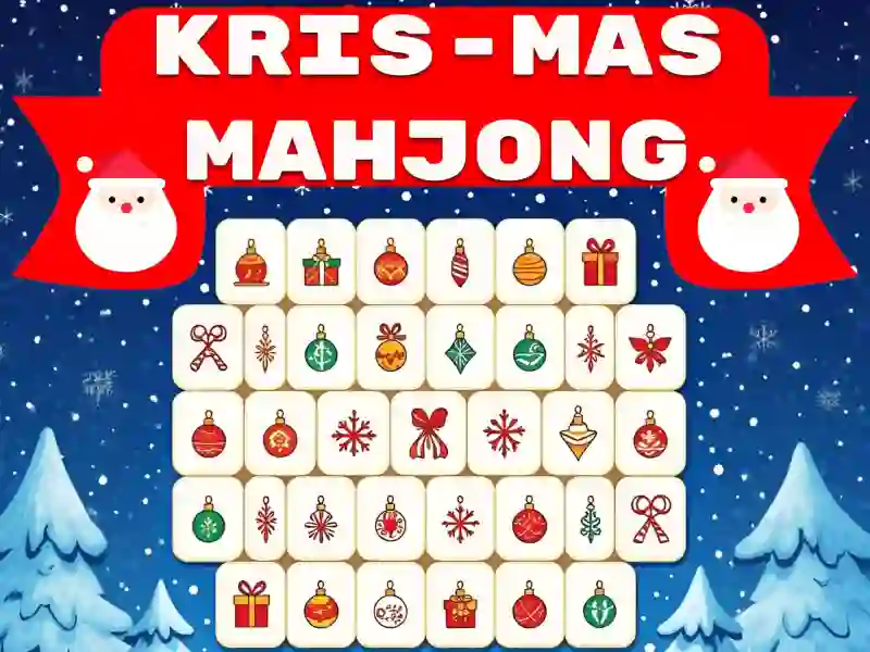 Cluiche Kris-mas Mahjong ar líne