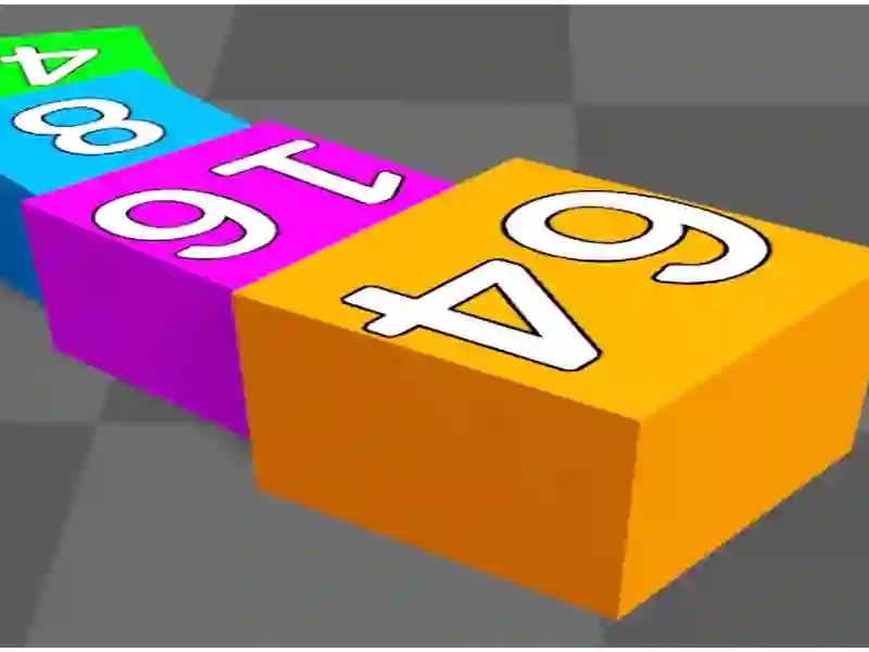 Cluiche Cube Arena 2048 Merge Numbers ar líne