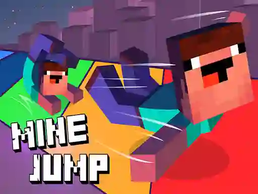 Cluiche Mine Jump ar líne