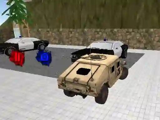 Cluiche Police Simulator Transport ar líne