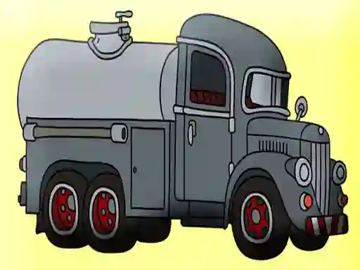 Cluiche Tank Trucks Coloring ar líne