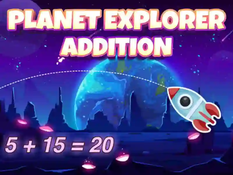 Cluiche Planet explorer addition ar líne