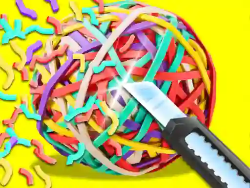 Cluiche Rubber Band Cutting ar líne