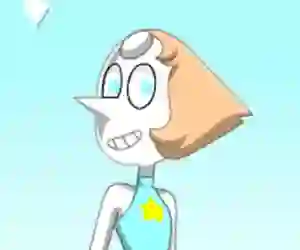 Cluiche Crystal Gem Pearl Dress Up ar líne
