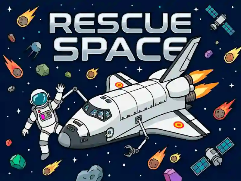 Cluiche Rescue Space ar líne