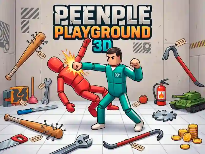 Cluiche People Playground 3D ar líne