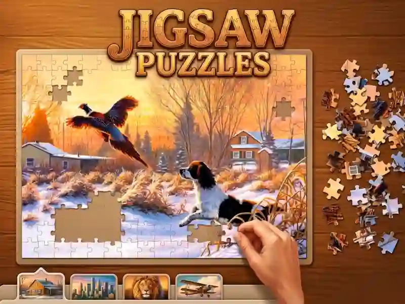 Cluiche Jigsaw Puzzles ar líne